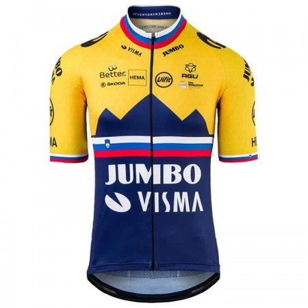 Radtrikot kurzarm 2021 Team Jumbo-Visma N002